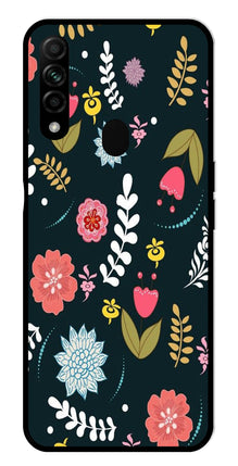 Floral Pattern2 Metal Mobile Case for Oppo A31