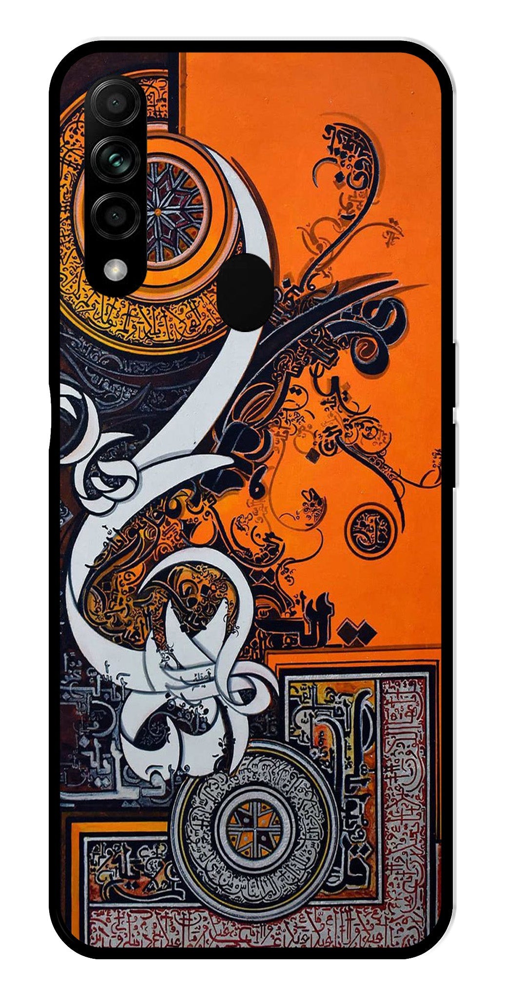 Qalander Art Metal Mobile Case for Oppo A31   (Design No -16)