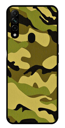 Army Pattern Metal Mobile Case for Oppo A31