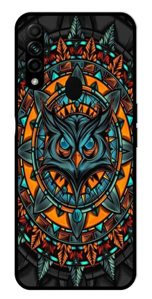 Owl Pattern Metal Mobile Case for Oppo A31