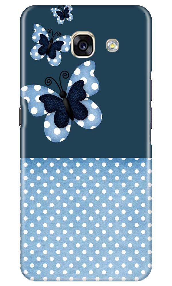 White dots Butterfly Case for Samsung A5 2017