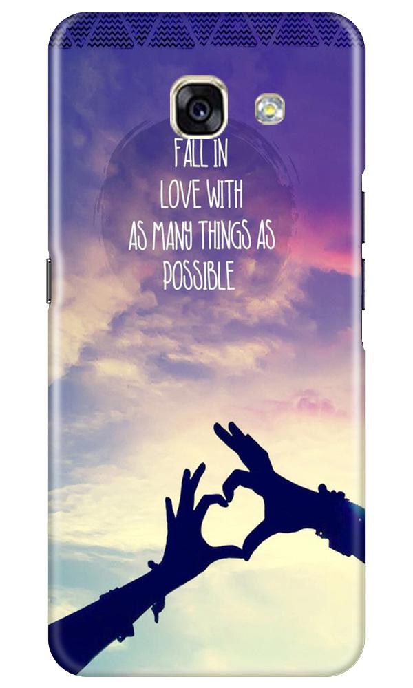 Fall in love Case for Samsung A5 2017