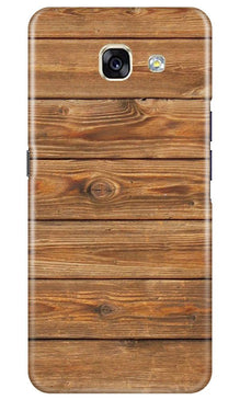 Wooden Look Mobile Back Case for Samsung A5 2017  (Design - 113)
