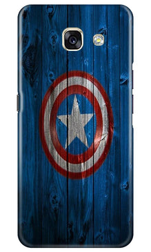 Captain America Superhero Mobile Back Case for Samsung A5 2017  (Design - 118)