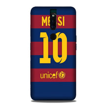 Messi Mobile Back Case for Oppo F11 Pro  (Design - 172)