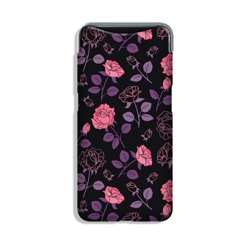 Rose Black Background Case for Oppo Find X