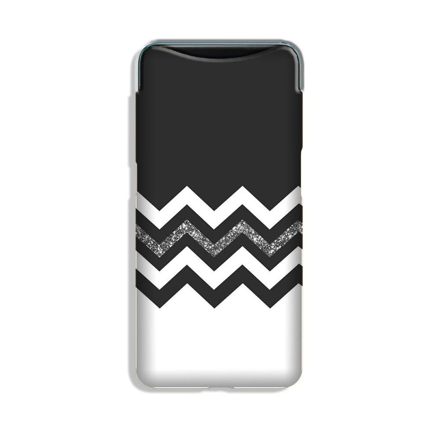 Black white Pattern Case for Oppo Find X