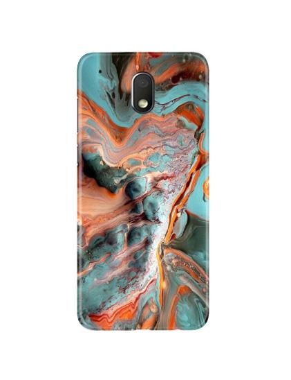 Marble Texture Mobile Back Case for Moto G4 Play (Design - 309)