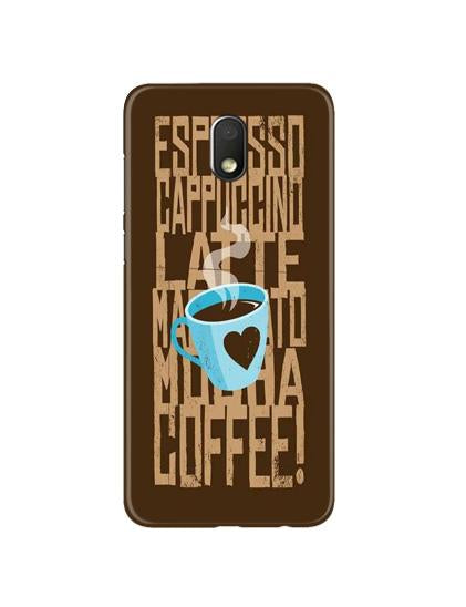 Love Coffee Mobile Back Case for Moto G4 Play (Design - 351)