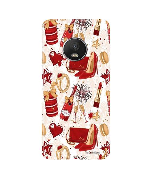 Girlish Mobile Back Case for Moto G5 Plus (Design - 312)