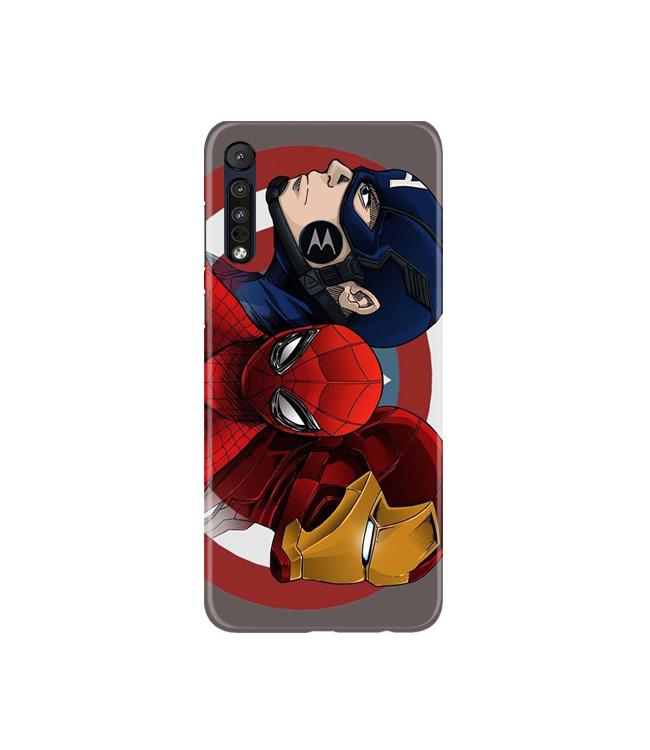 Superhero Mobile Back Case for Moto G8 Plus (Design - 311)