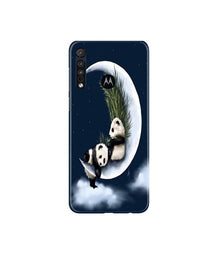 Panda Moon Mobile Back Case for Moto G8 Plus (Design - 318)