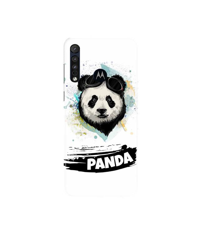 Panda Mobile Back Case for Moto G8 Plus (Design - 319)