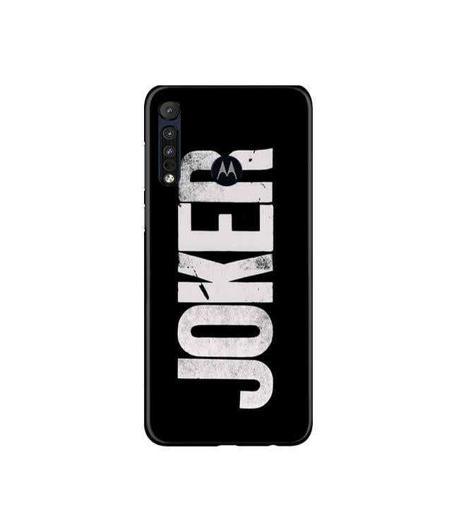 Joker Mobile Back Case for Moto G8 Plus (Design - 327)