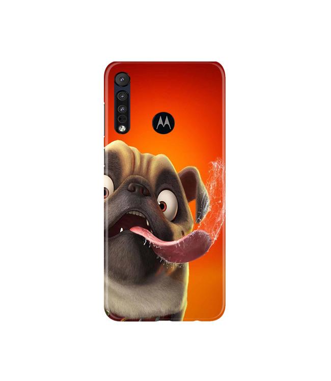 Dog Mobile Back Case for Moto G8 Plus (Design - 343)