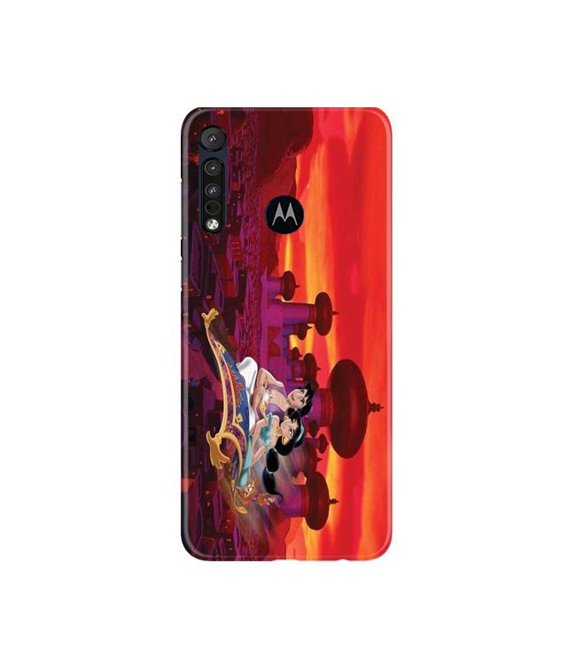 Aladdin Mobile Back Case for Moto G8 Plus (Design - 345)