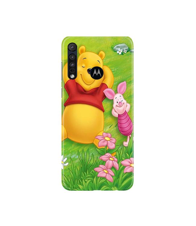 Winnie The Pooh Mobile Back Case for Moto G8 Plus (Design - 348)