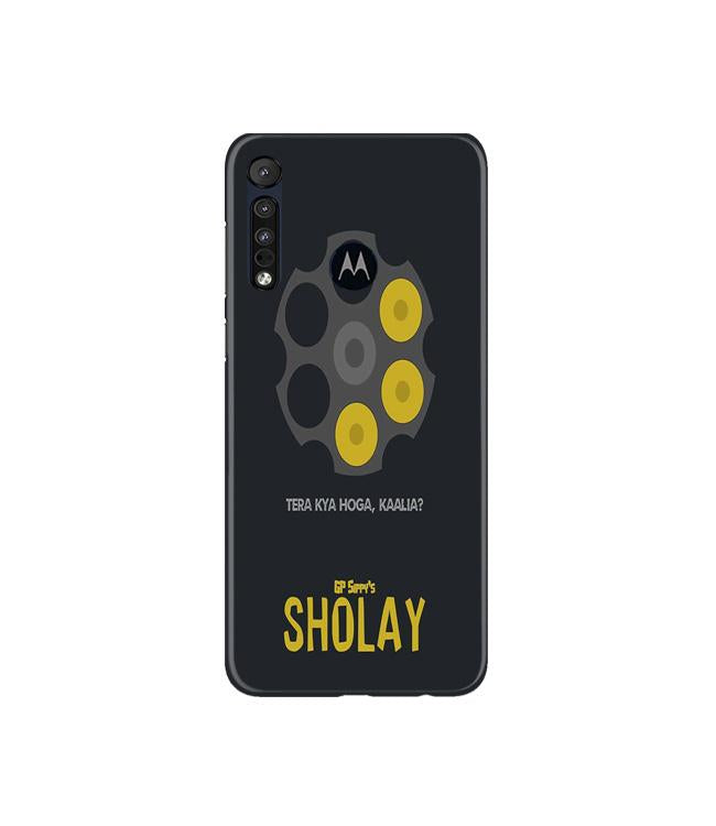 Sholay Mobile Back Case for Moto G8 Plus (Design - 356)