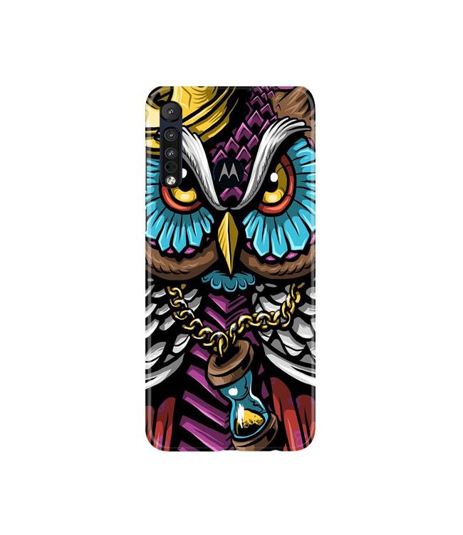 Owl Mobile Back Case for Moto G8 Plus (Design - 359)