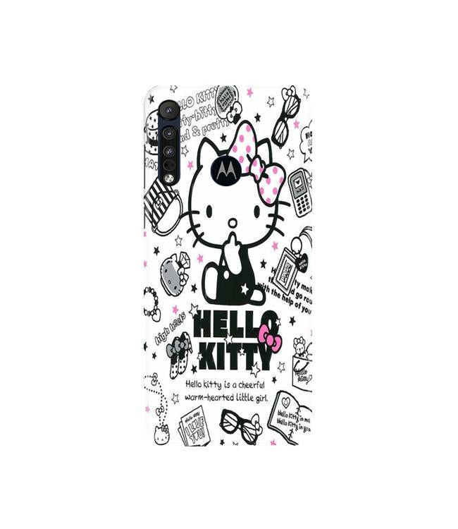 Hello Kitty Mobile Back Case for Moto G8 Plus (Design - 361)
