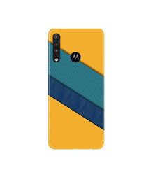 Diagonal Pattern Mobile Back Case for Moto G8 Plus (Design - 370)