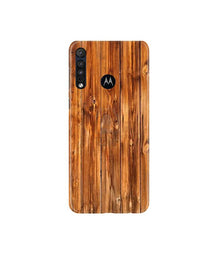 Wooden Texture Mobile Back Case for Moto G8 Plus (Design - 376)