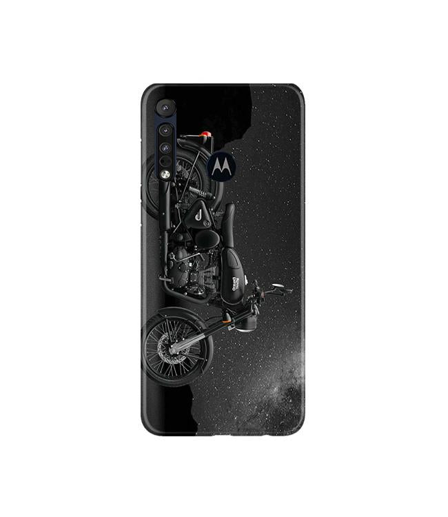Royal Enfield Mobile Back Case for Moto G8 Plus (Design - 381)