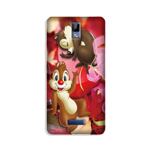 Chip n Dale Mobile Back Case for Gionee P7 (Design - 349)