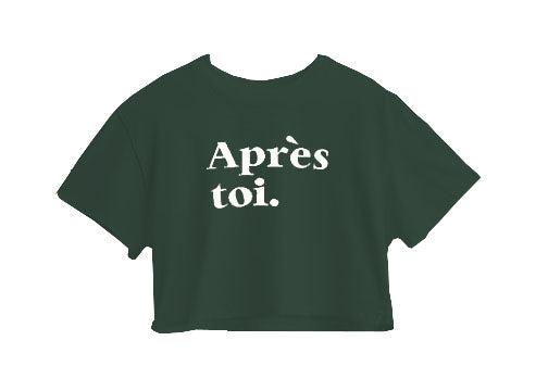 Apres Toi Crop Top