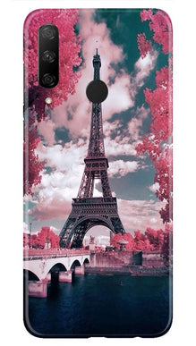 Eiffel Tower Mobile Back Case for Honor 9x  (Design - 101)
