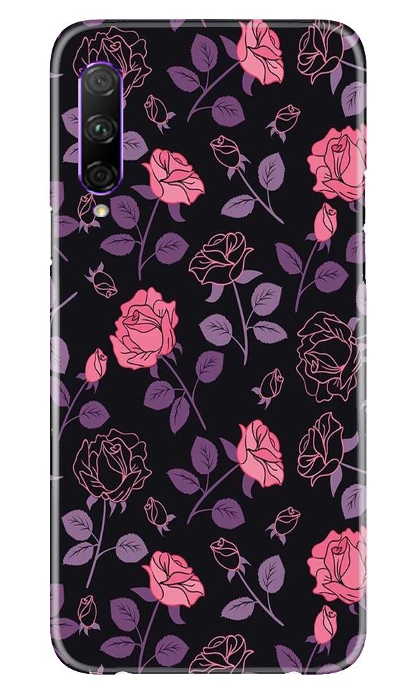 Rose Black Background Case for Huawei Y9s