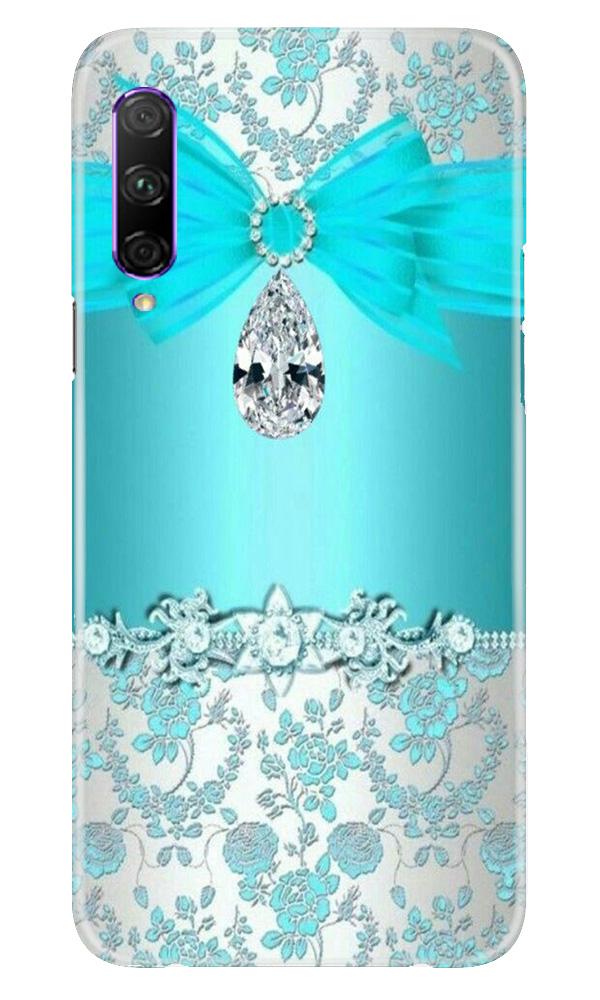 Shinny Blue Background Case for Huawei Y9s