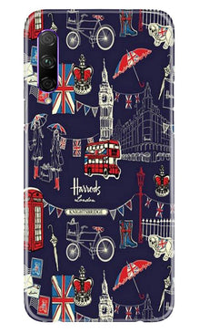 Love London Mobile Back Case for Huawei Y9s (Design - 75)