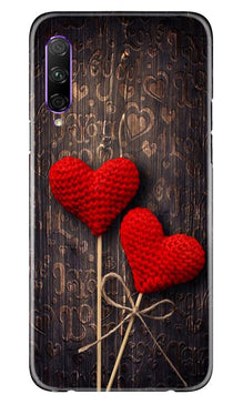 Red Hearts Mobile Back Case for Huawei Y9s (Design - 80)