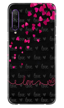 Love in Air Mobile Back Case for Huawei Y9s (Design - 89)