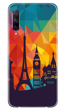 Eiffel Tower2 Mobile Back Case for Huawei Y9s (Design - 91)