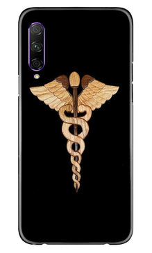 Doctor Logo Mobile Back Case for Huawei Y9s  (Design - 134)