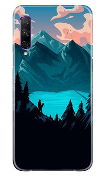 Mountains Mobile Back Case for Huawei Y9s (Design - 186)