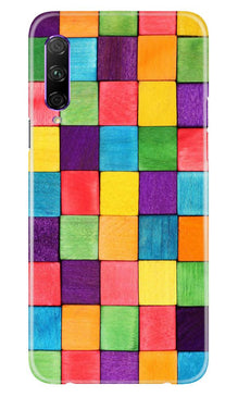 Colorful Square Mobile Back Case for Honor 9x Pro (Design - 218)