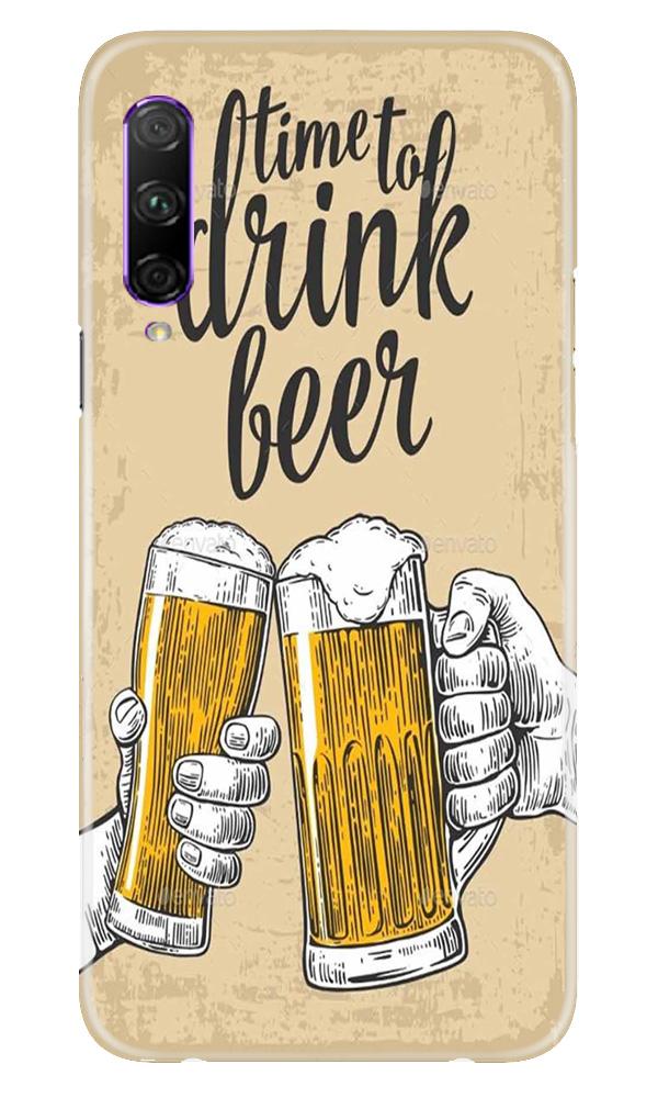 Drink Beer Mobile Back Case for Huawei Y9s (Design - 328)