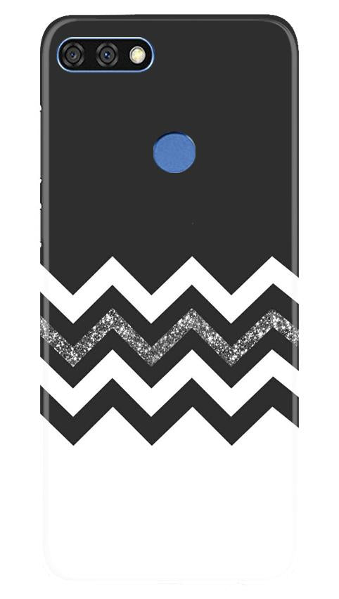 Black white Pattern2Case for Huawei 7C