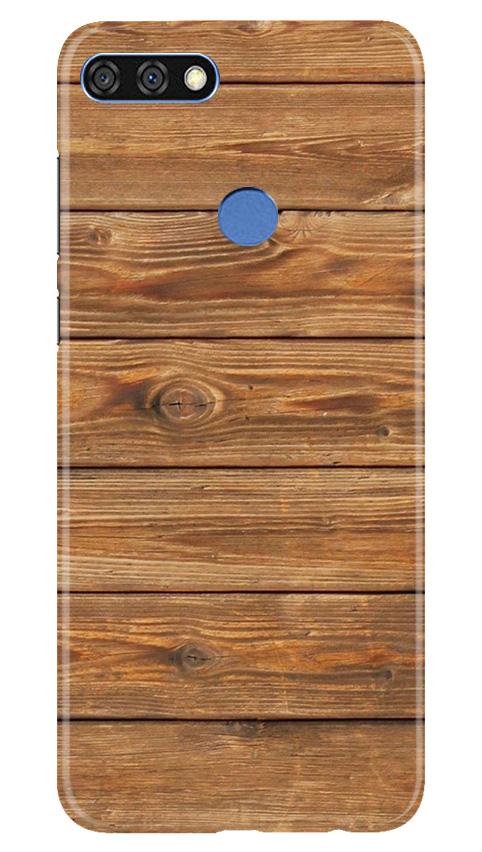 Wooden Look Case for Huawei 7C(Design - 113)