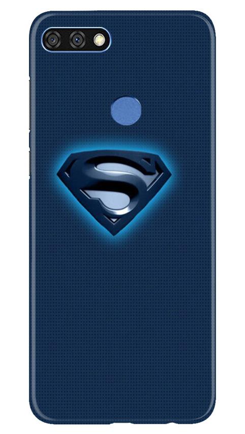 Superman Superhero Case for Huawei 7C(Design - 117)