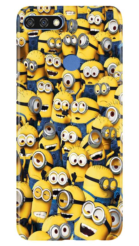 Minions Case for Huawei 7C  (Design - 126)