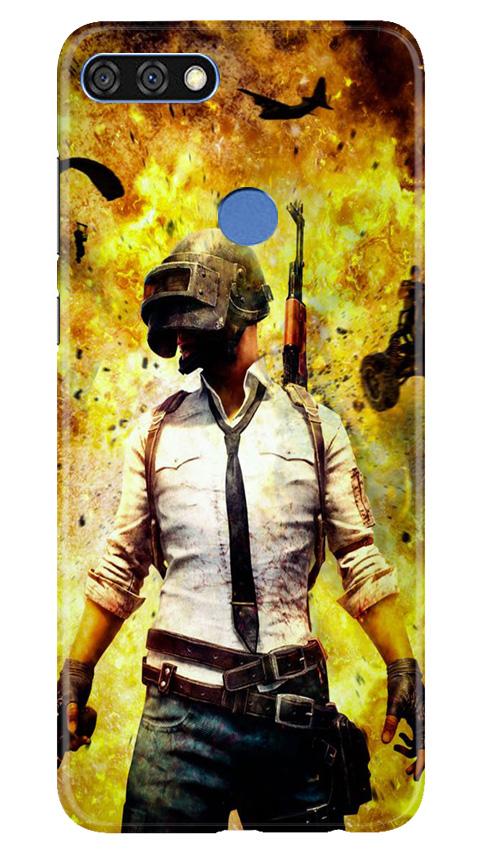 Pubg Case for Huawei 7C  (Design - 180)