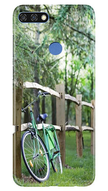 Bicycle Mobile Back Case for Huawei 7C (Design - 208)