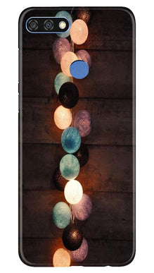 Party Lights Mobile Back Case for Huawei 7C (Design - 209)