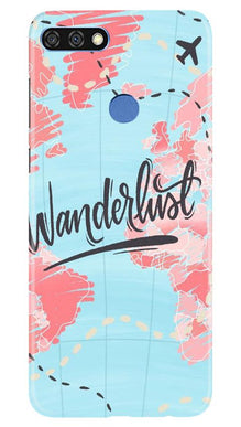 Wonderlust Travel Mobile Back Case for Huawei 7C (Design - 223)