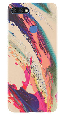 Modern Art Mobile Back Case for Huawei 7C (Design - 234)