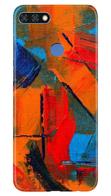 Modern Art Mobile Back Case for Huawei 7C (Design - 237)